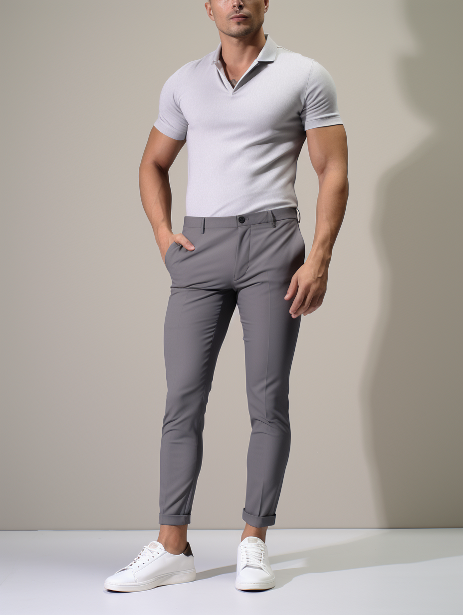 STRETCH TROUSERS FOR MEN