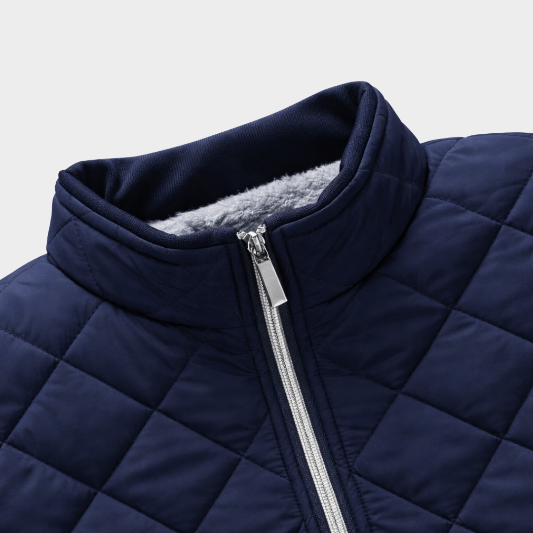 CLASSIC WARM QUILTED WINTER JACKET FOR MEN