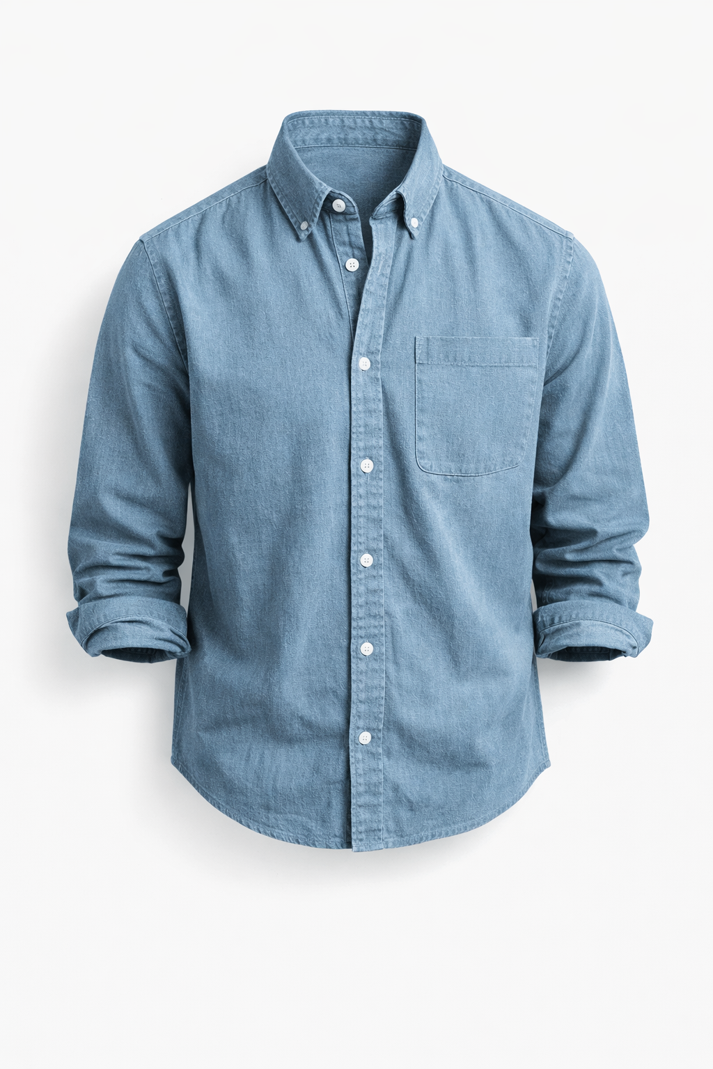TAILORED BUTTON-UP SHIRT FOR MEN
