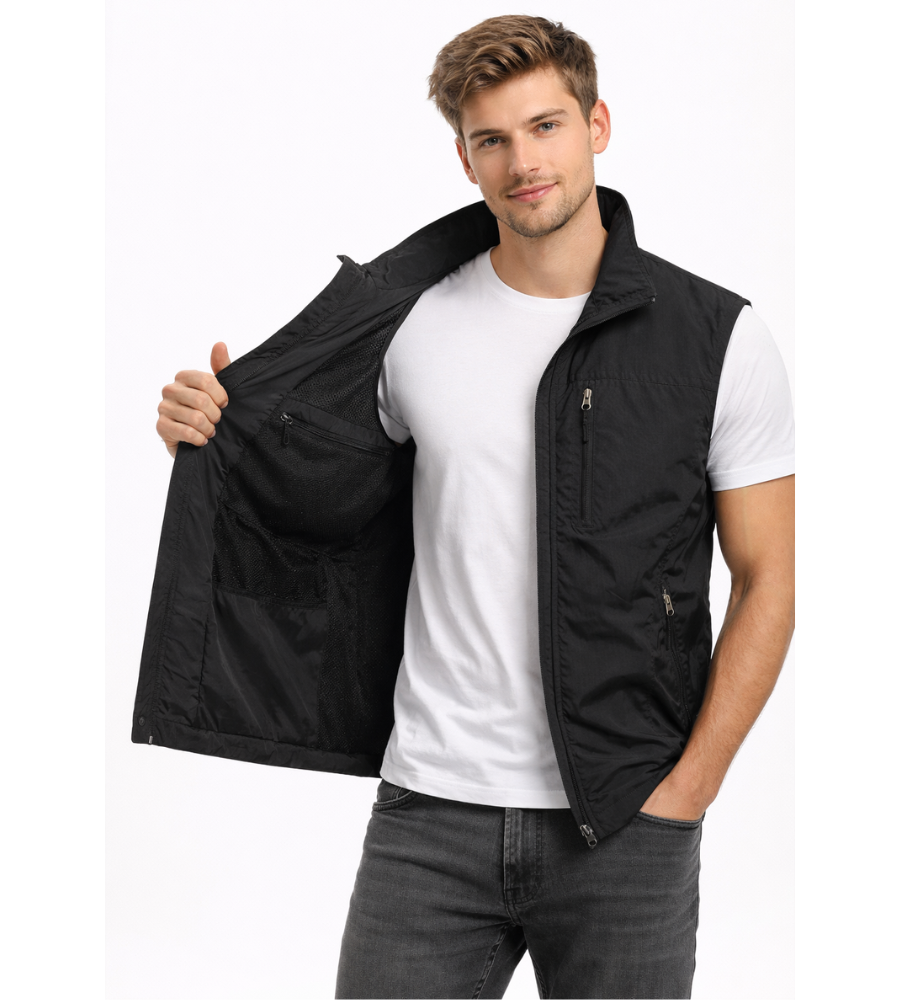 BODYWARMER ZIP VEST FOR MEN