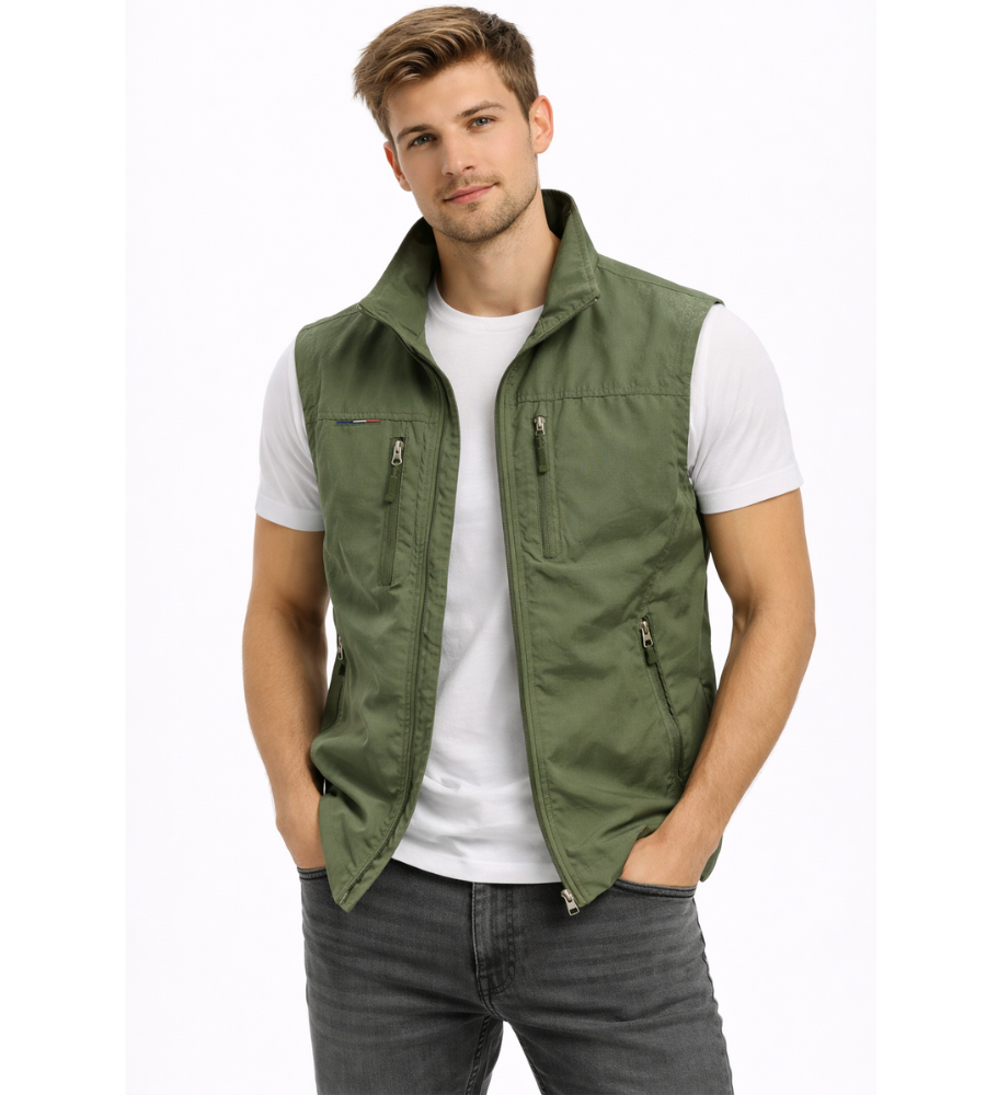 BODYWARMER ZIP VEST FOR MEN