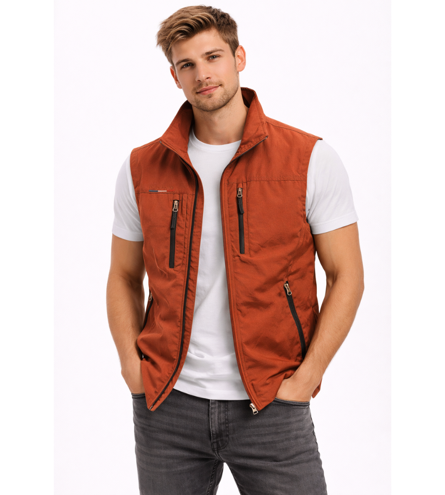 BODYWARMER ZIP VEST FOR MEN