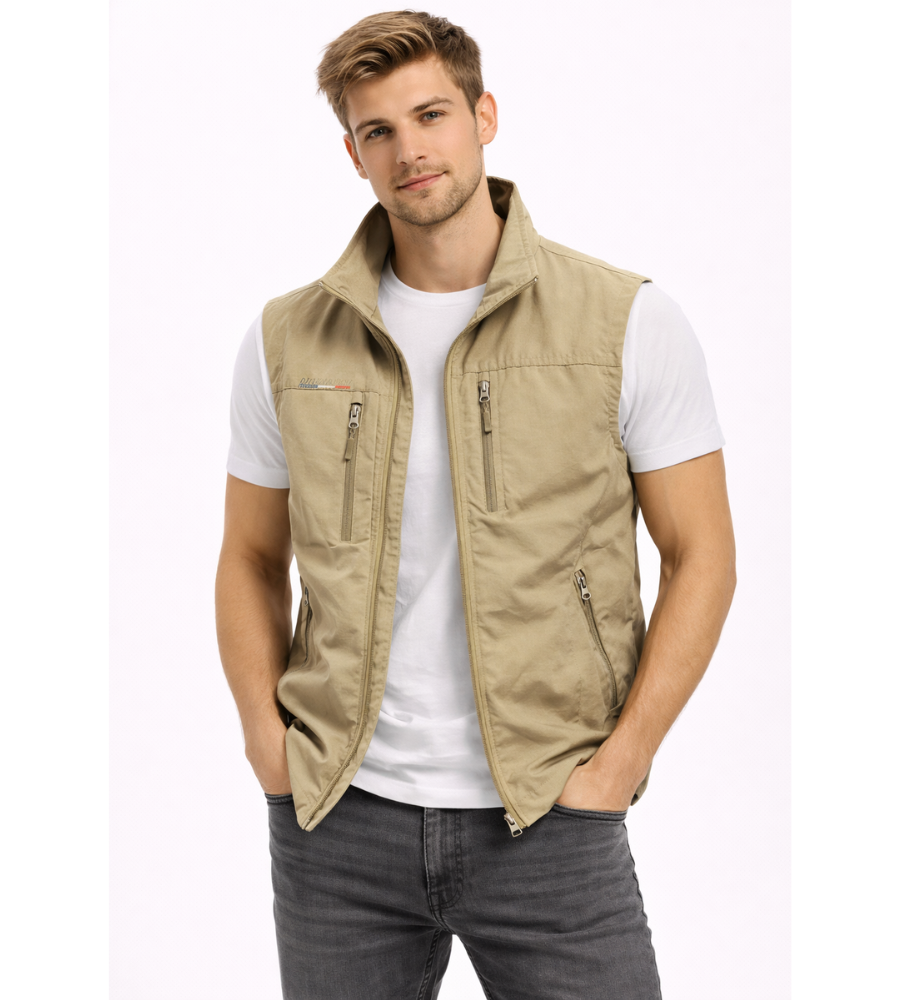 BODYWARMER ZIP VEST FOR MEN