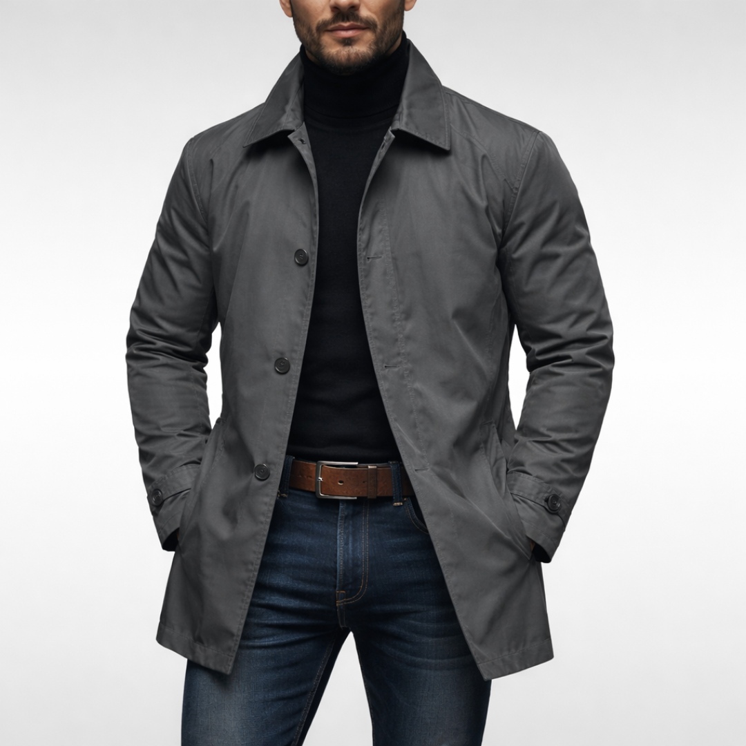 ALL-WEATHER COAT FOR MEN