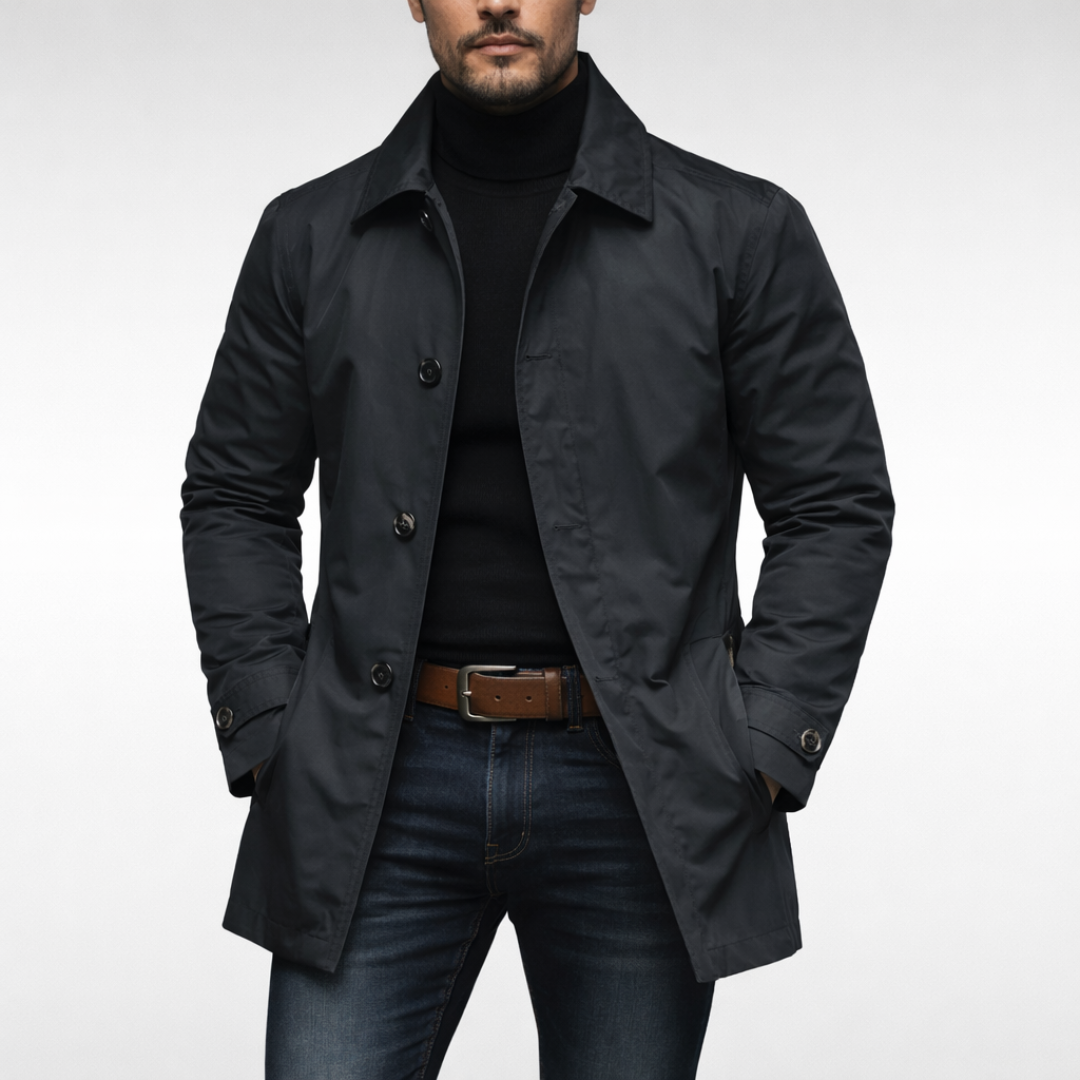 ALL-WEATHER COAT FOR MEN