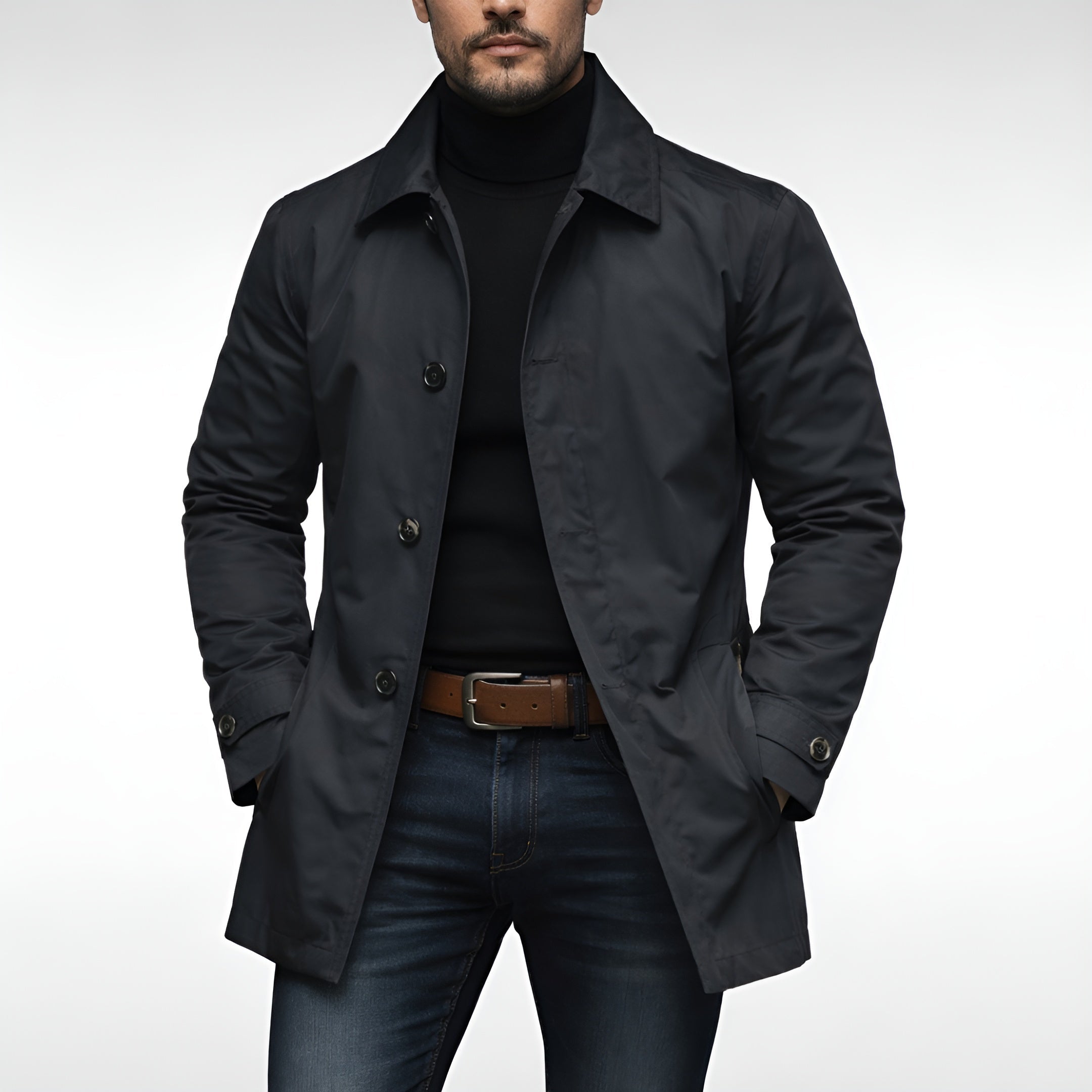 STRUCTURED COAT FOR MEN