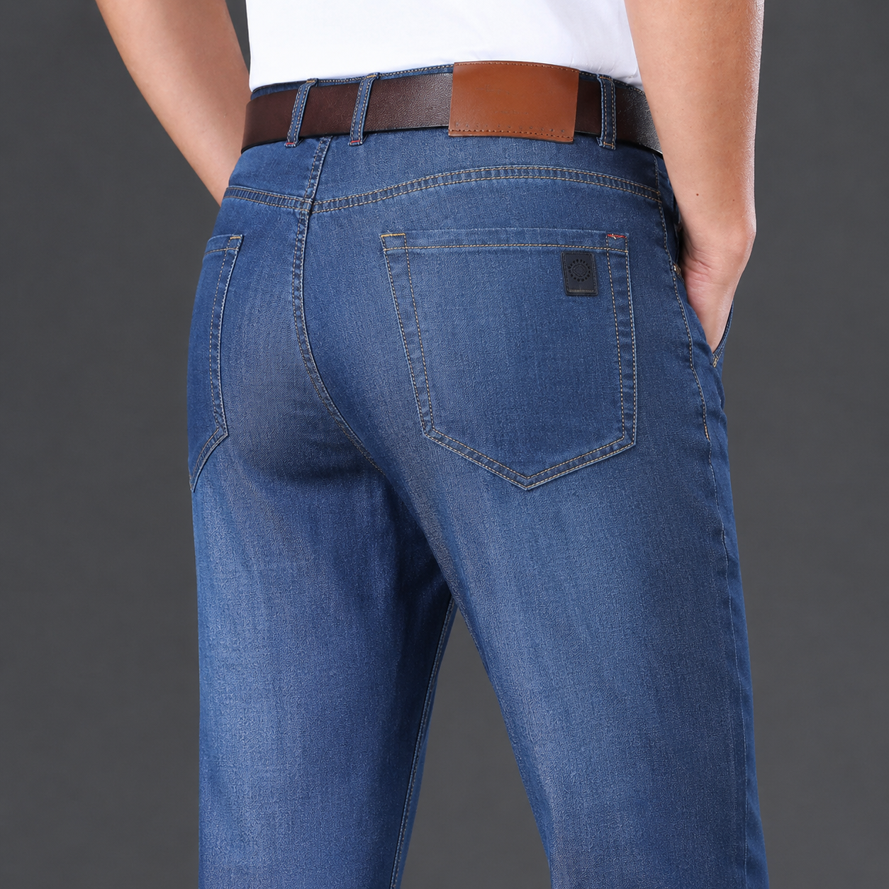 STRAIGHT LEG JEANS FOR MEN