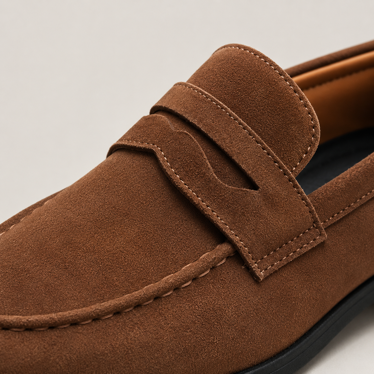 SUEDE-STYLE LOAFERS FOR MEN
