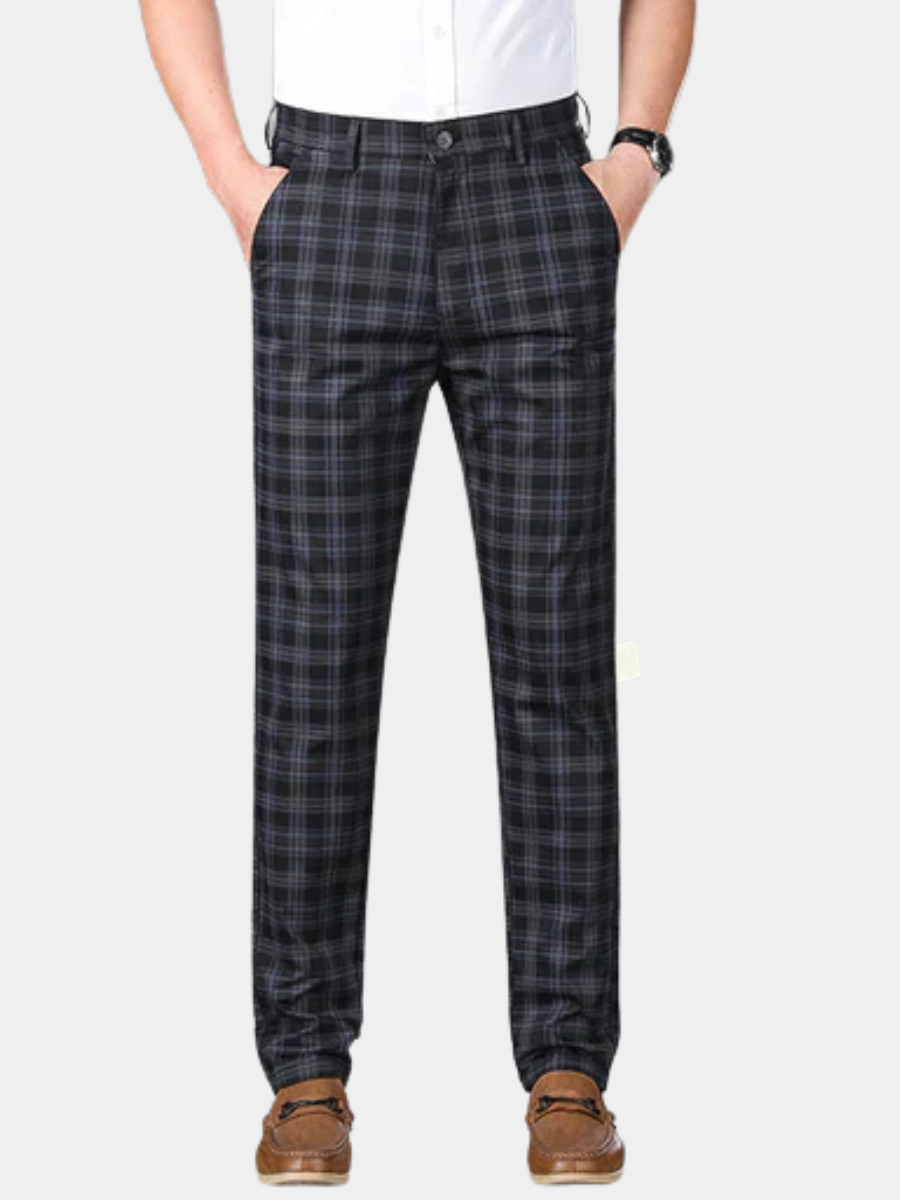 CLASSIC CHECK TROUSERS FOR MEN