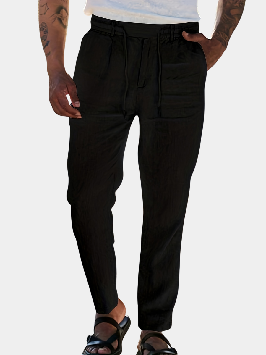 STRAIGHT LEG TROUSERS FOR MEN