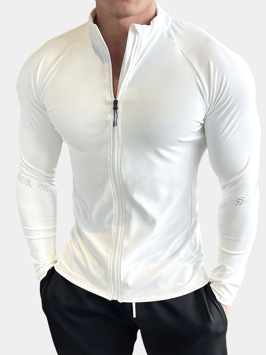 RAGLAN ZIP JACKET FOR MEN