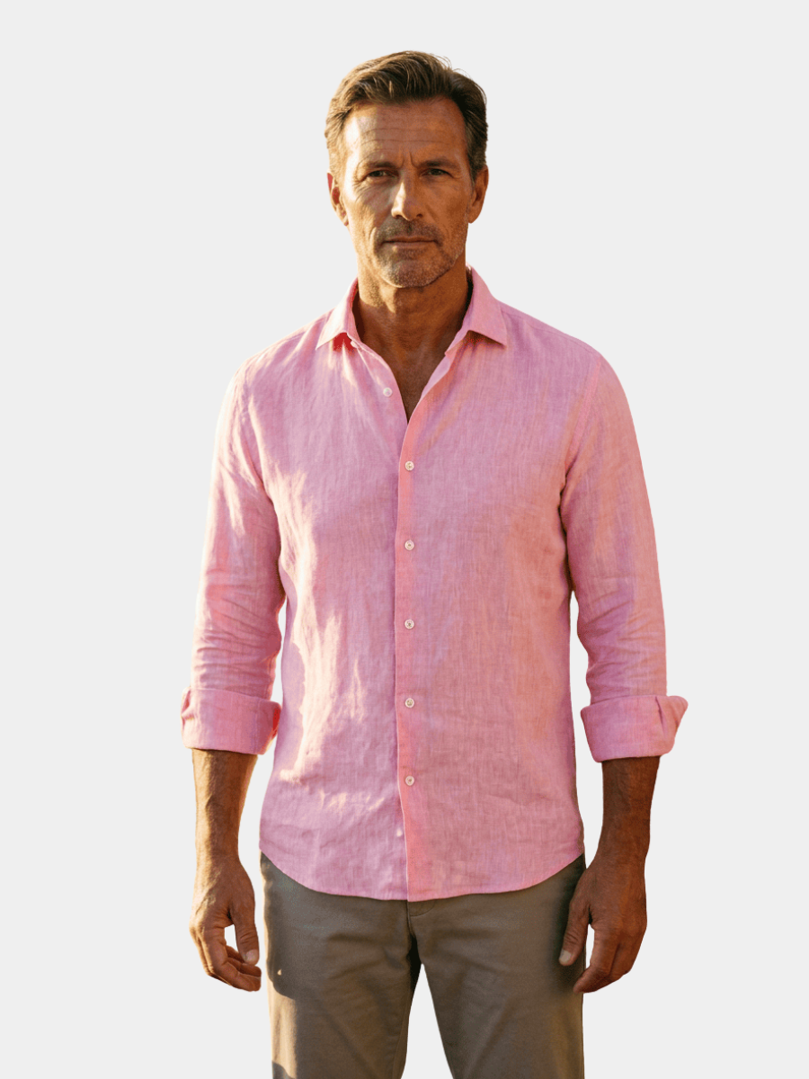 COTTON COLLAR SHIRT FOR MEN