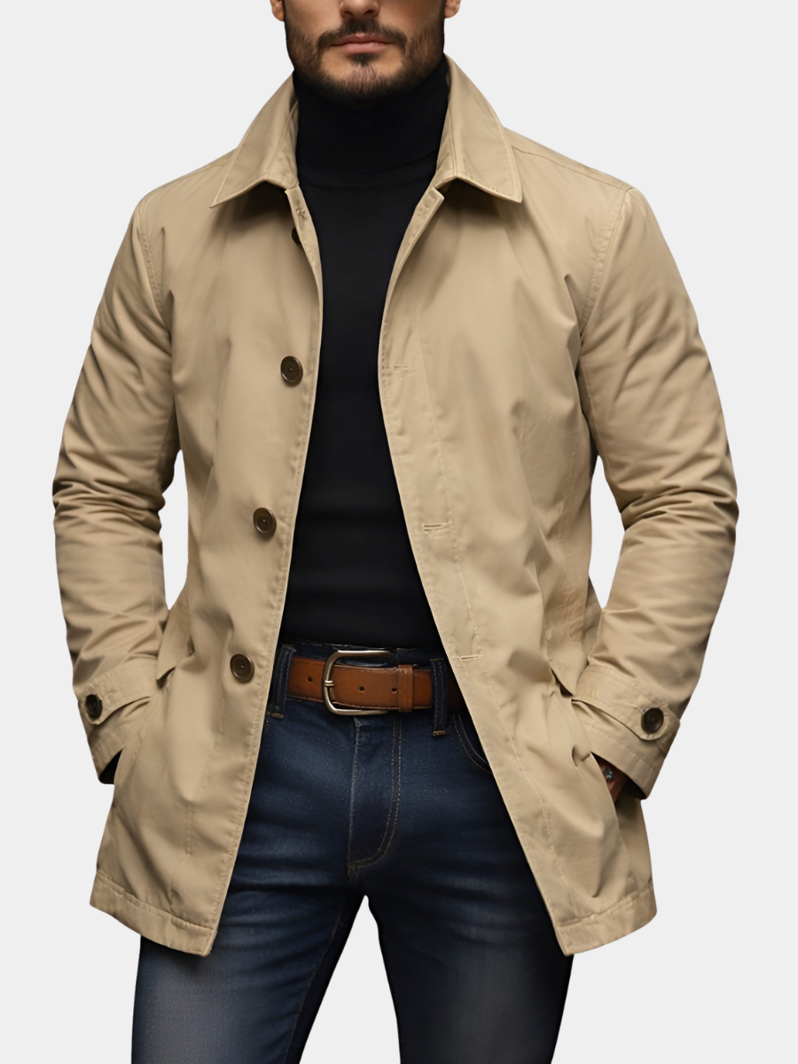 STRUCTURED COAT FOR MEN