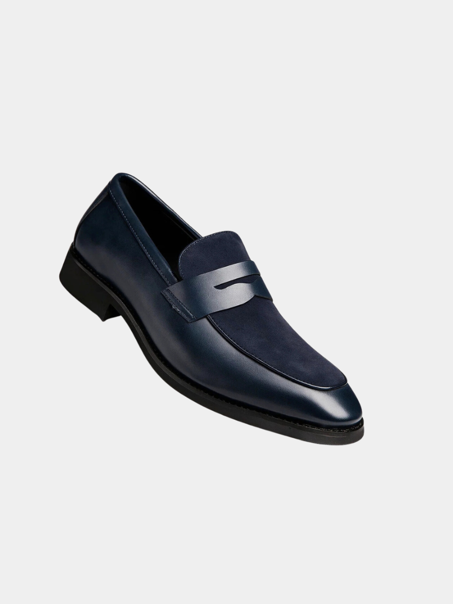 SUEDE PENNY LOAFERS FOR MEN