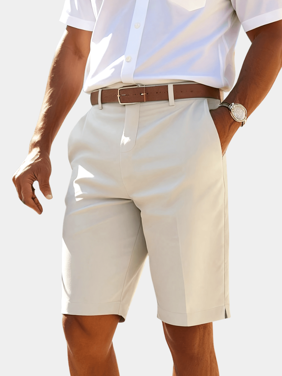 CHINO SUIT SHORTS FOR MEN