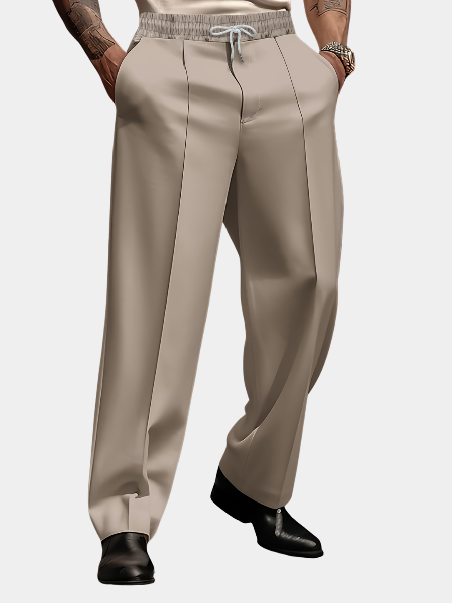 STRAIGHT CUT TROUSERS FOR MEN
