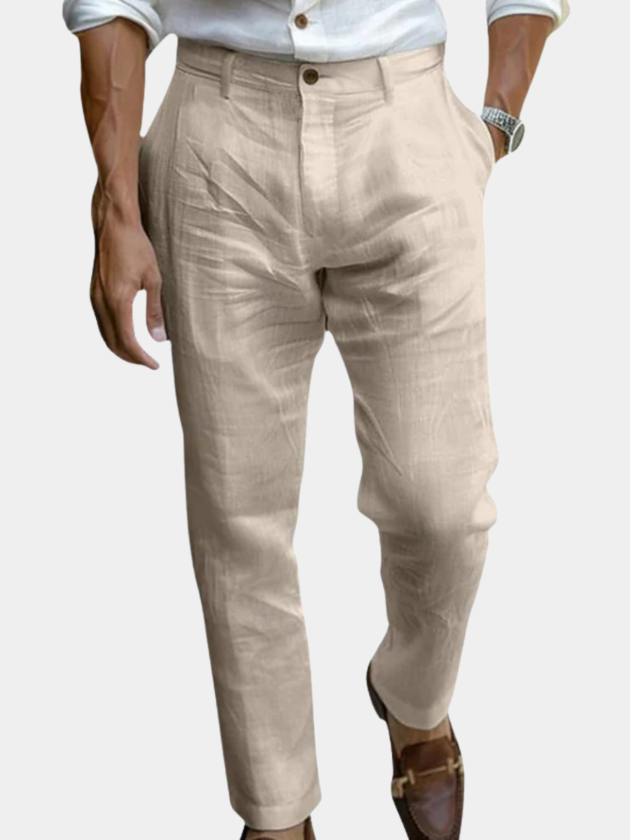 TAILORED SUMMER TROUSERS FOR MEN