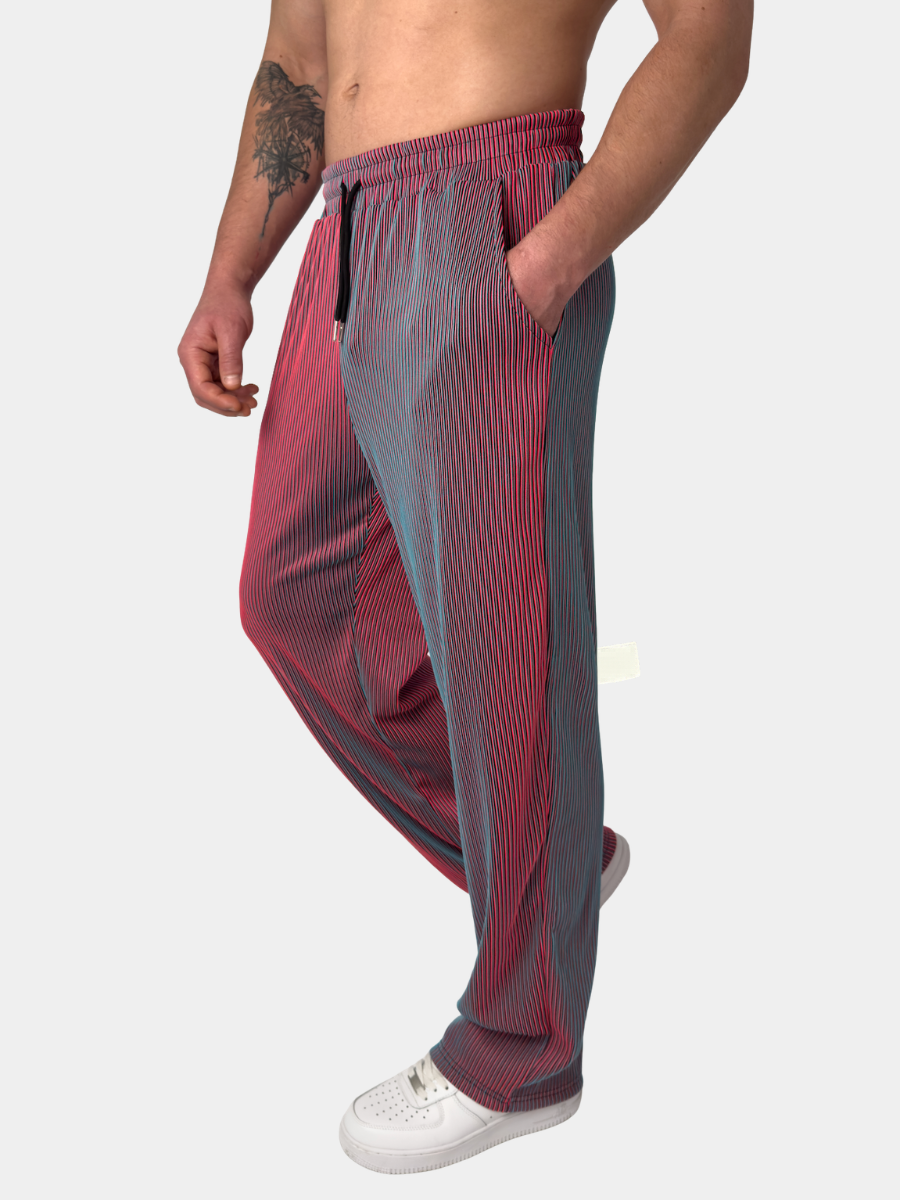 DRAWSTRING STRIPE TROUSERS FOR MEN