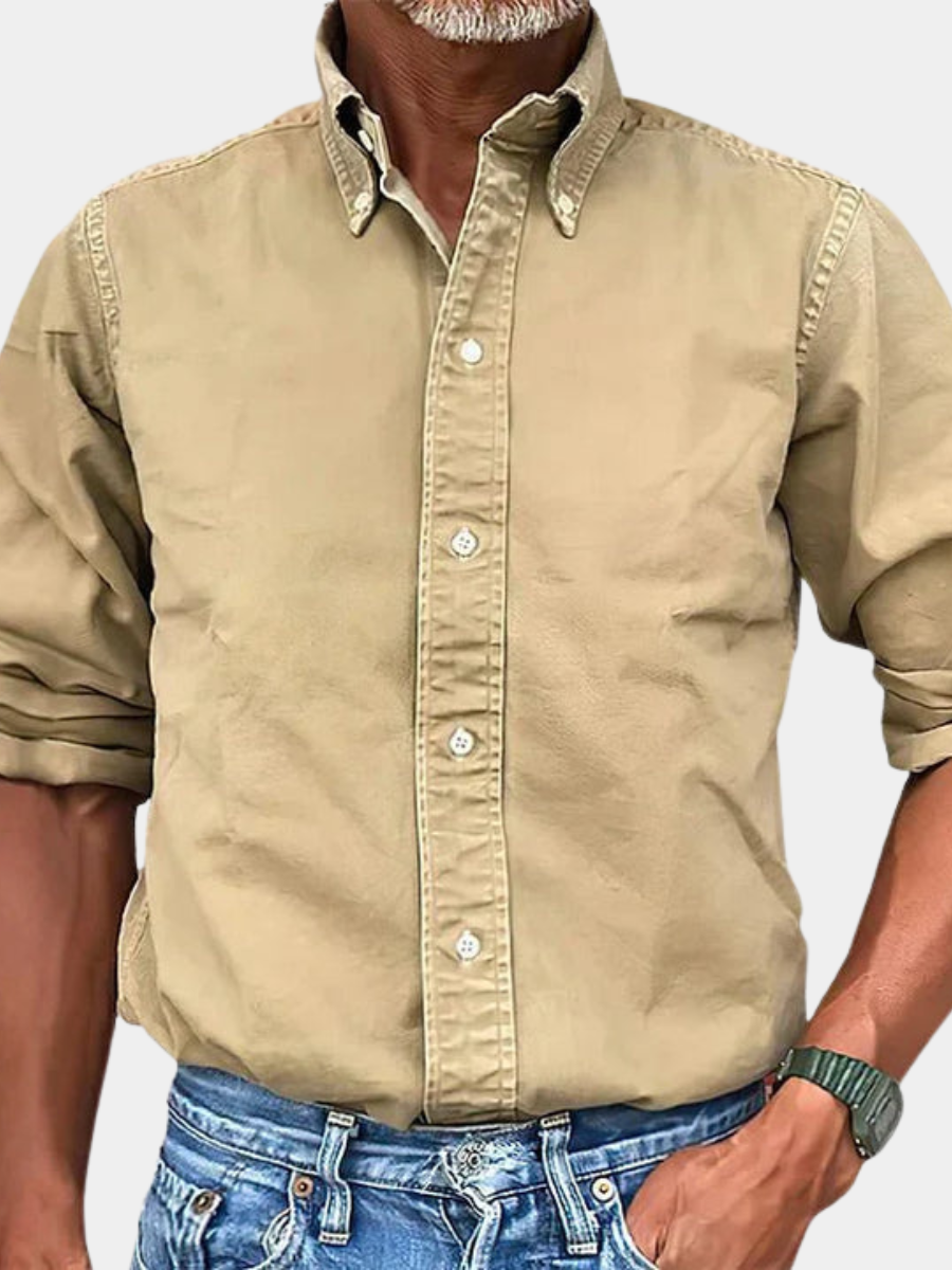 STRAIGHT FIT SHIRT FOR MEN