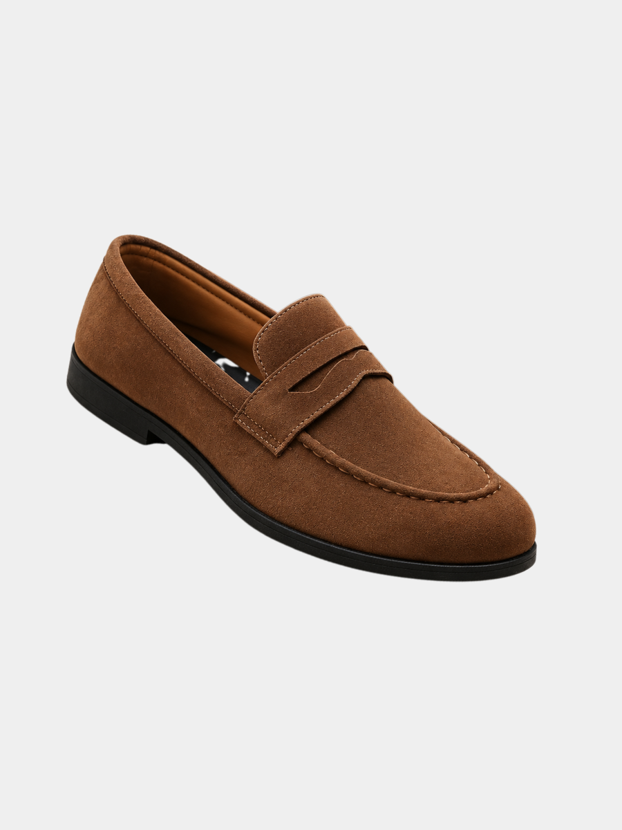 SUEDE-STYLE LOAFERS FOR MEN