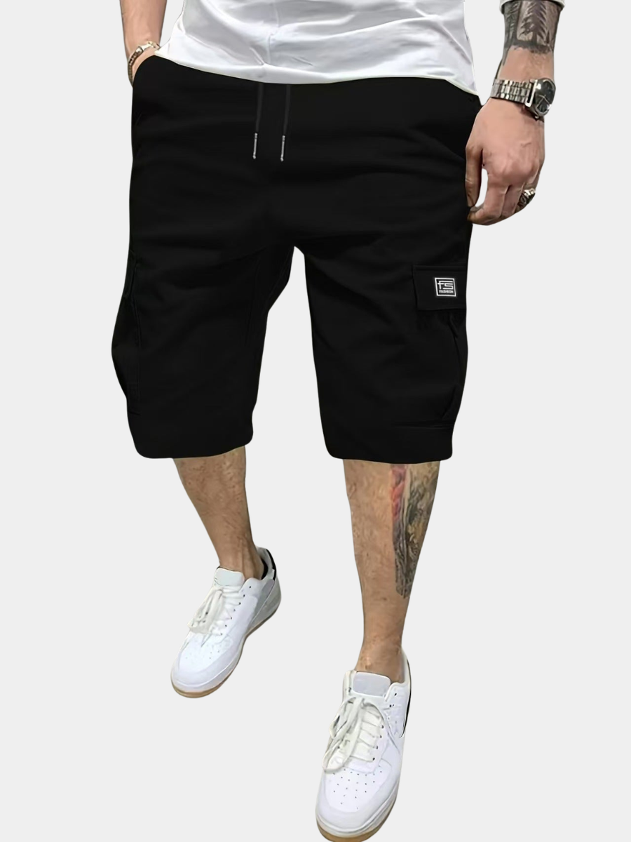 RELAXED CARGO SHORTS FOR MEN