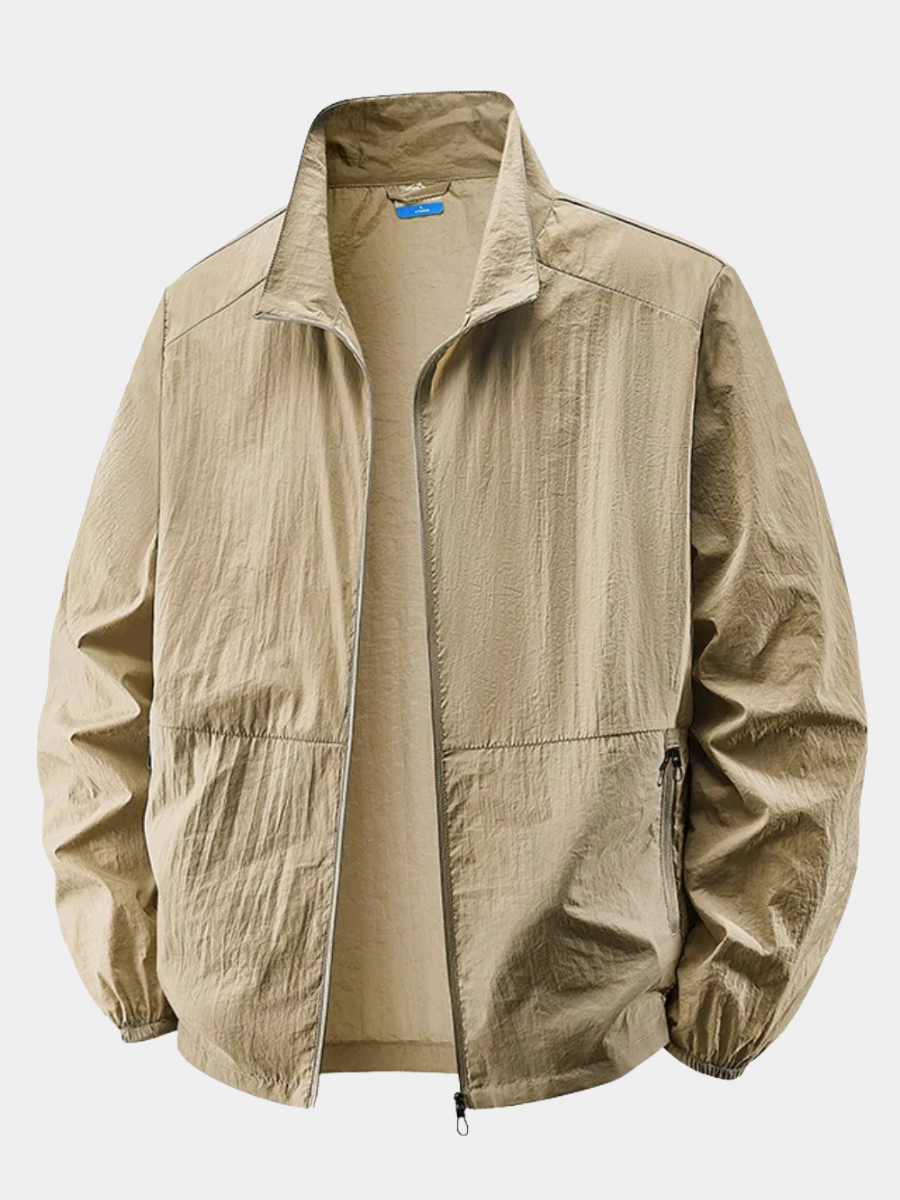 LIGHTWEIGHT ZIP JACKET FOR MEN