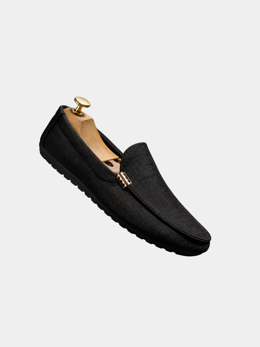 CANVAS SLIP-ON LOAFERS FOR MEN