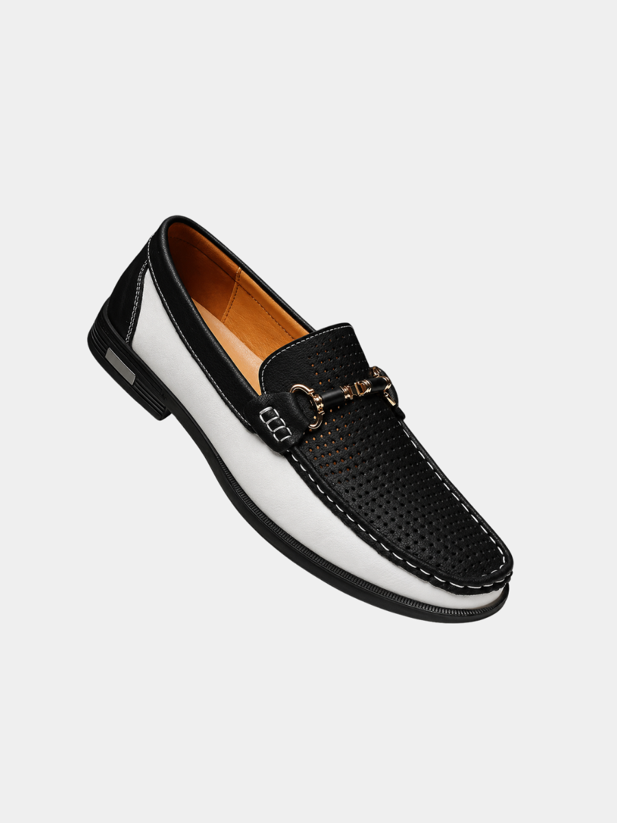 PERFORATED SLIP-ON LOAFERS FOR MEN