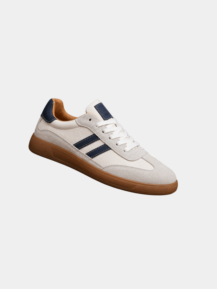 CONTRAST PANEL SNEAKERS FOR MEN