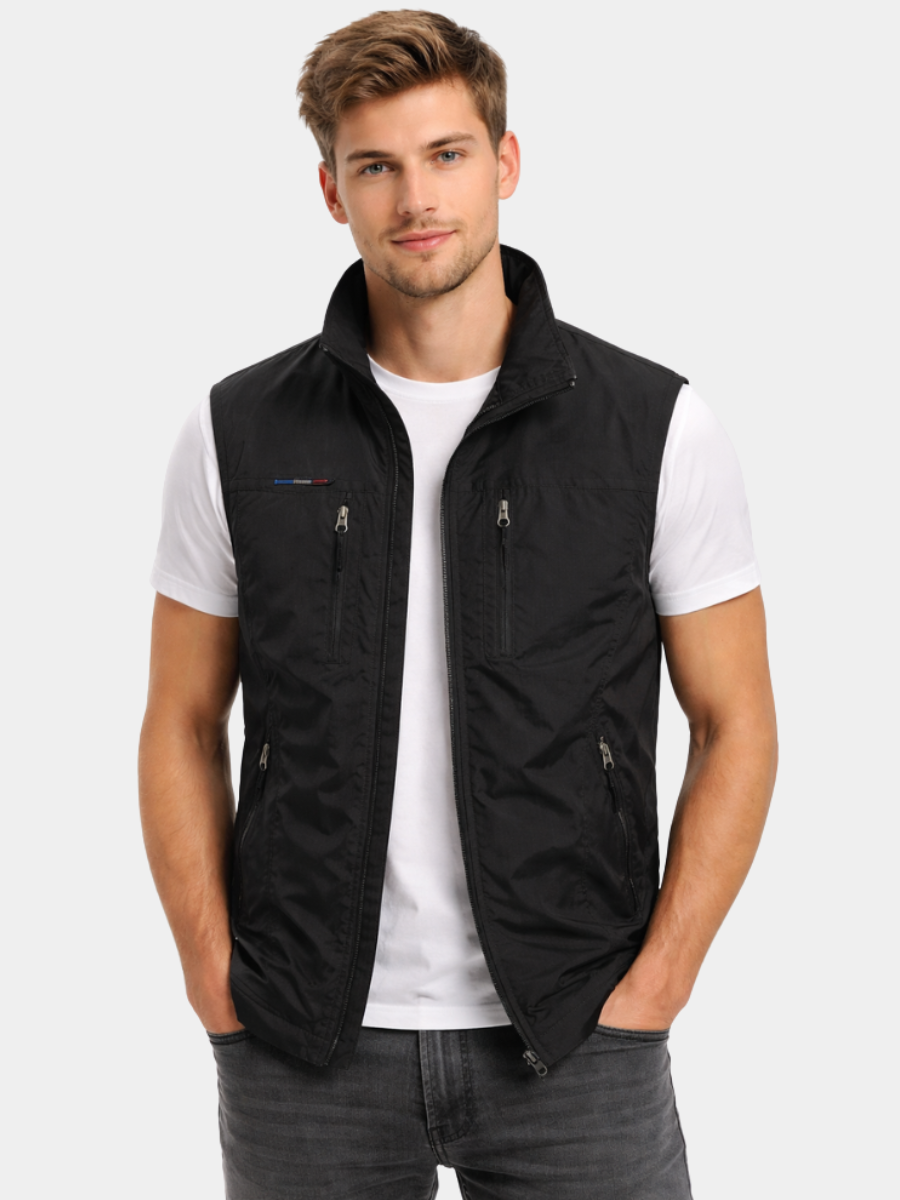 BODYWARMER ZIP VEST FOR MEN