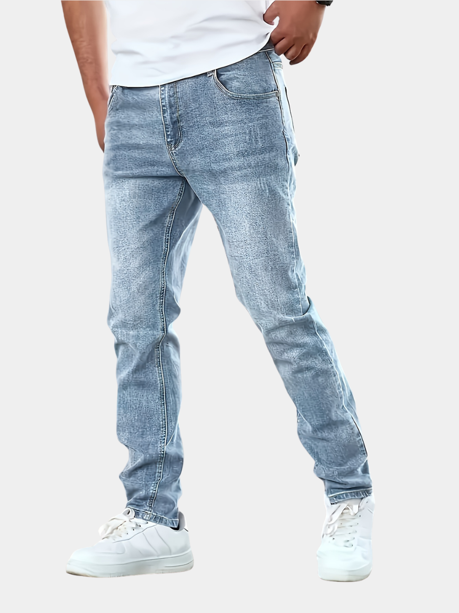 SLIM FIT DENIM JEANS FOR MEN