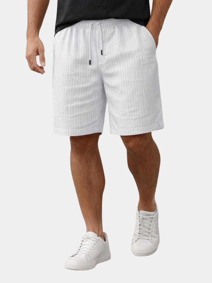 STRAIGHT HEM SHORTS FOR MEN