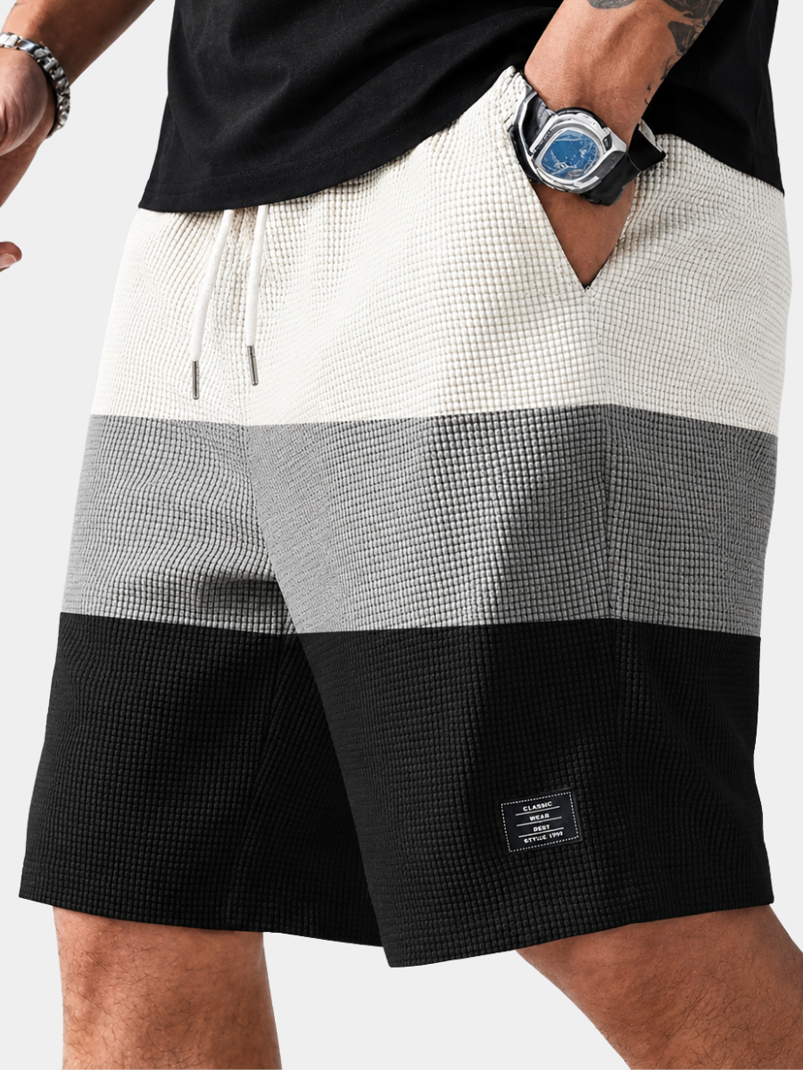 TEXTURED CORDUROY SHORTS FOR MEN