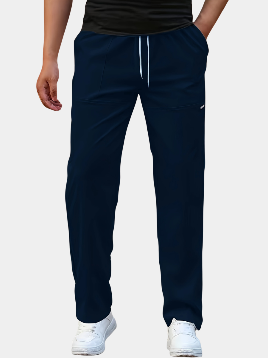 REGULAR STRETCH TROUSERS FOR MEN