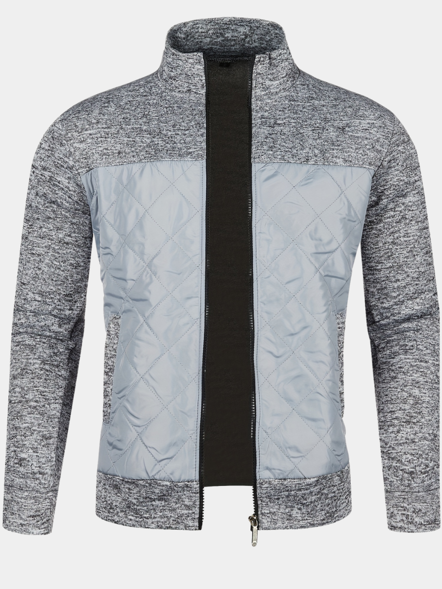 ZIP STAND JACKET FOR MEN