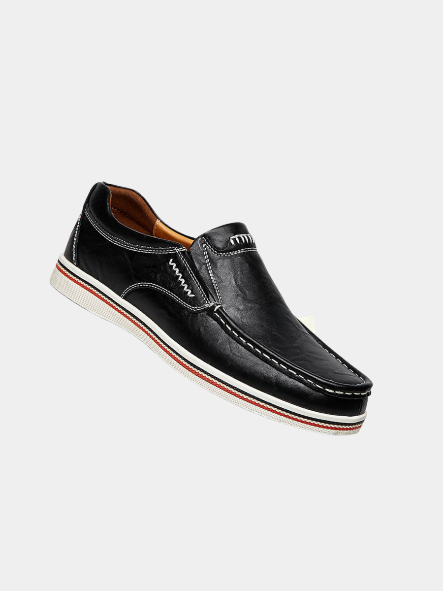 STITCHED SLIP-ON LOAFERS FOR MEN