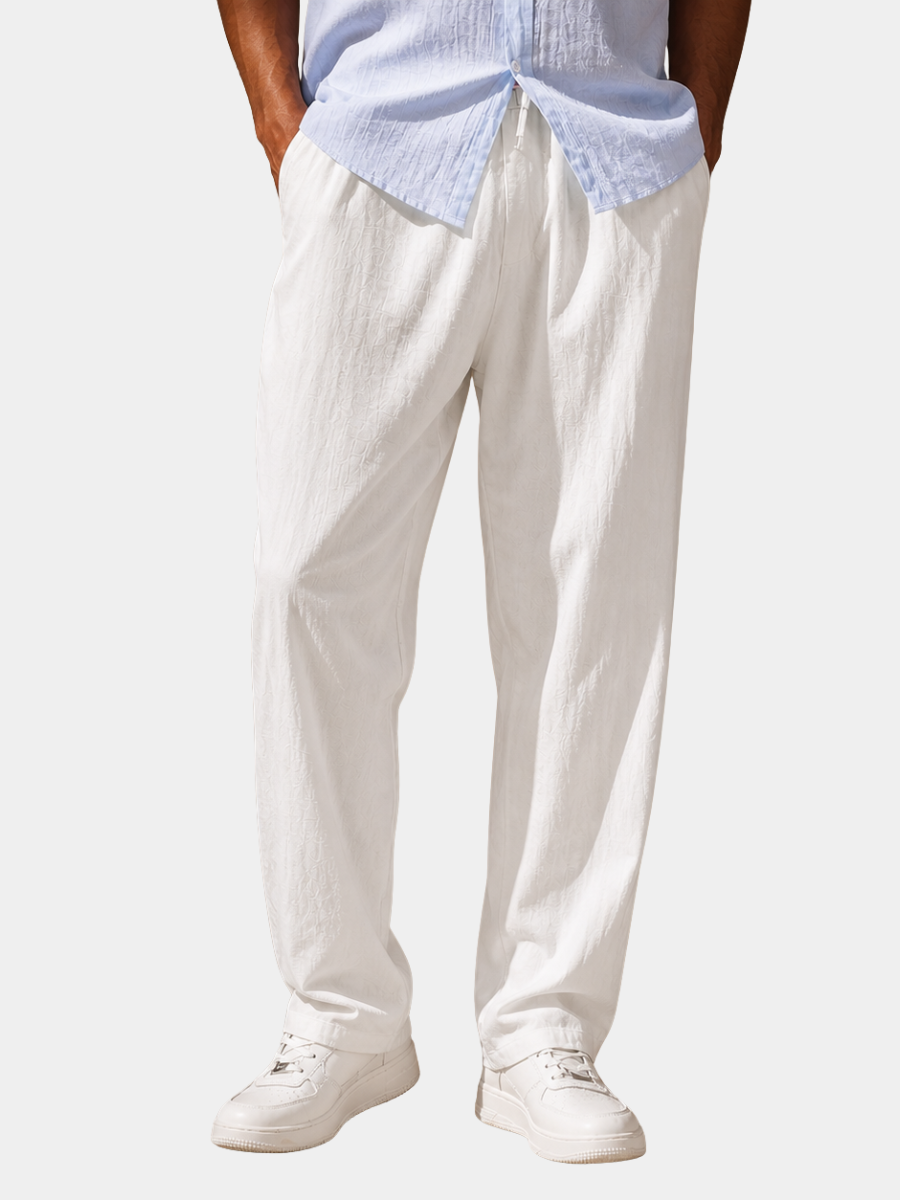 ELASTIC WAIST TROUSERS FOR MEN