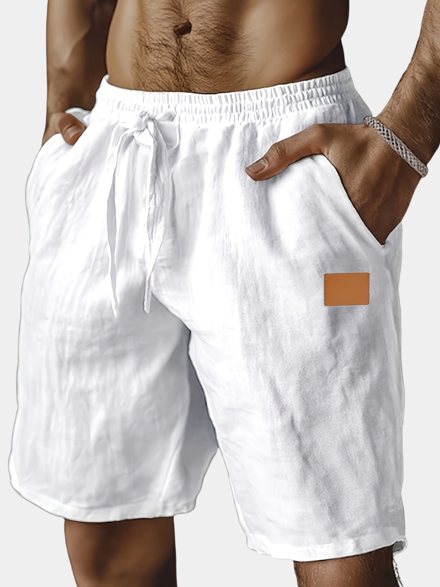 LINEN SHORTS FOR MEN