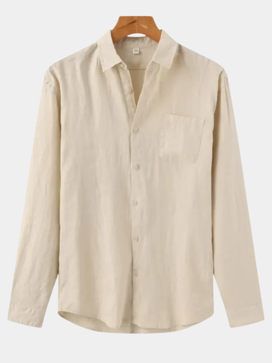LINEN BUTTON SHIRT FOR MEN