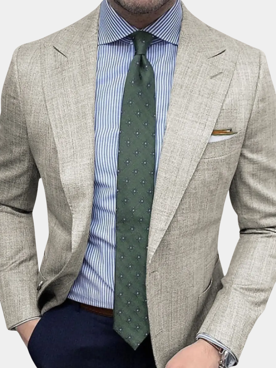 TEXTURED BLAZER JACKET FOR MEN