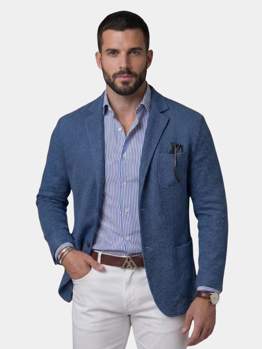 LINEN BLAZER JACKET FOR MEN