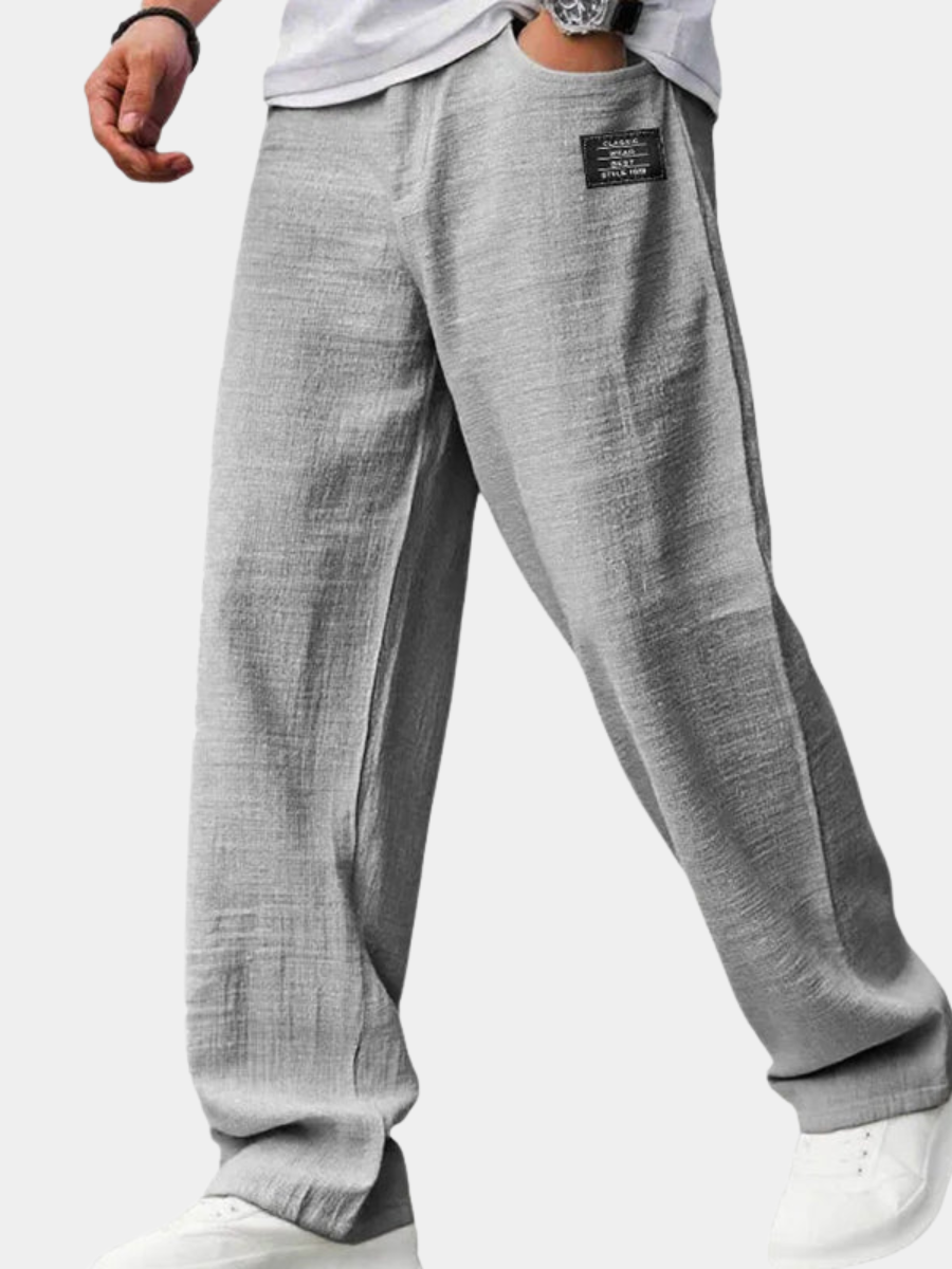 STRAIGHT LEG TROUSERS FOR MEN