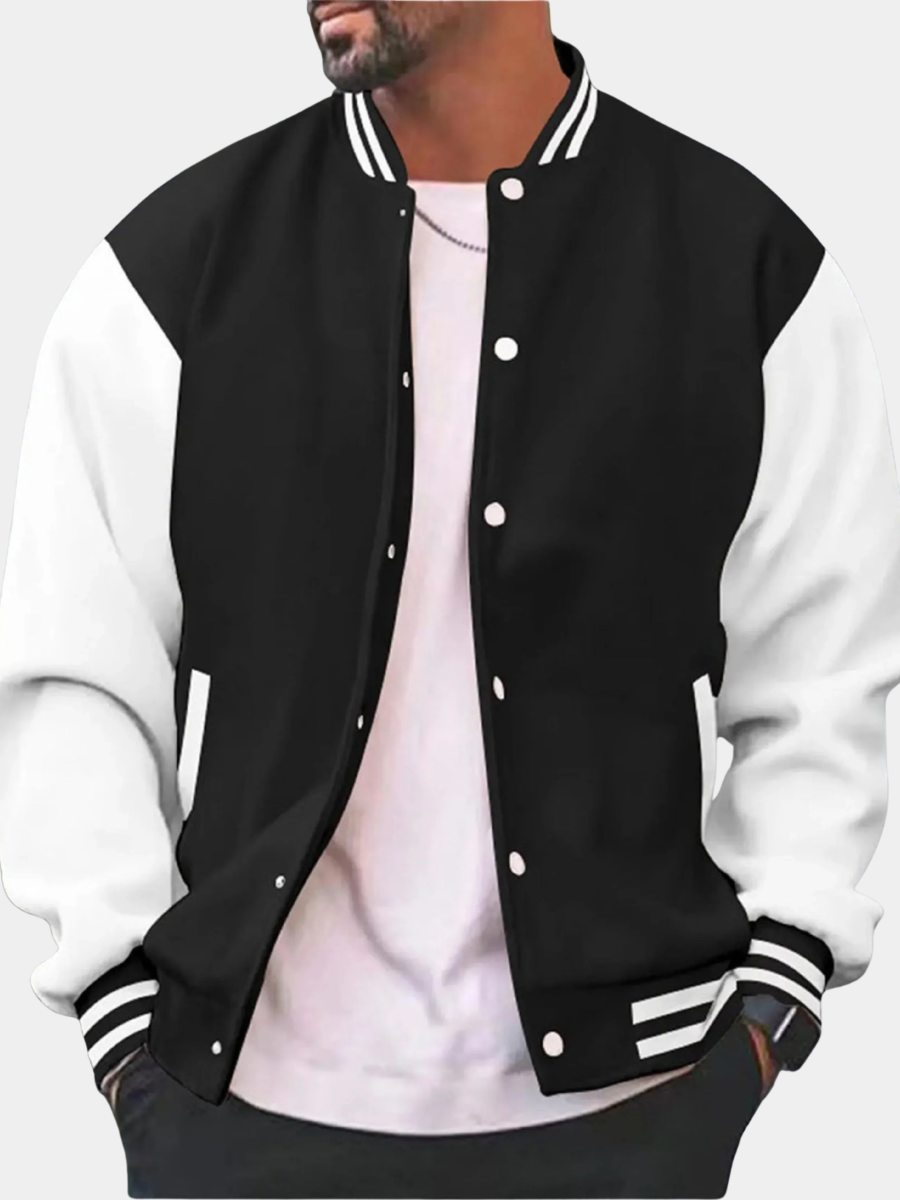 VARSITY BOMBER JACKET FOR MEN