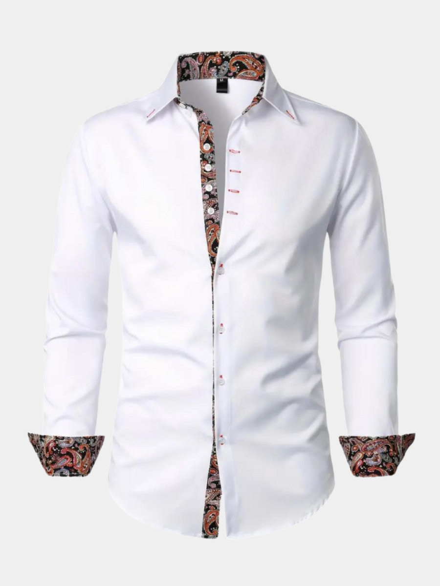 PAISLEY SLIM SHIRT FOR MEN