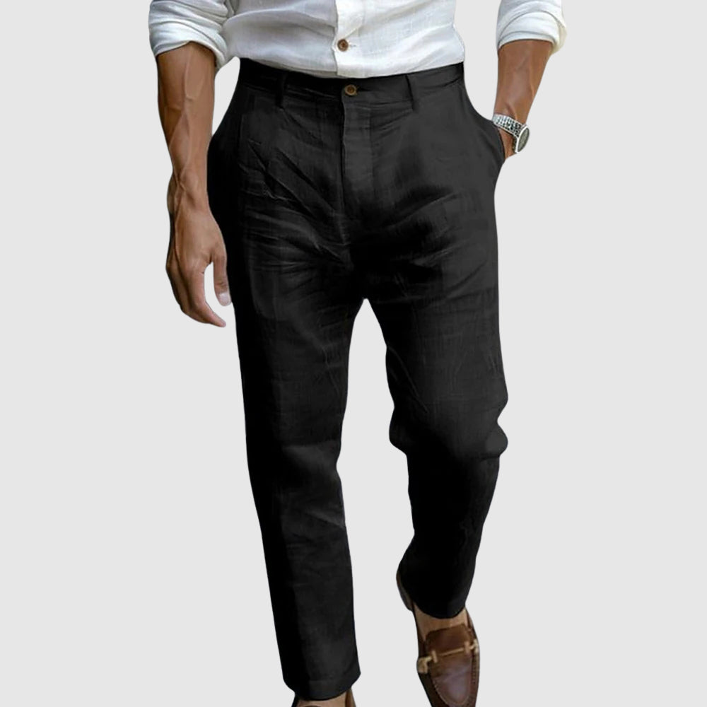 TAILORED SUMMER TROUSERS FOR MEN