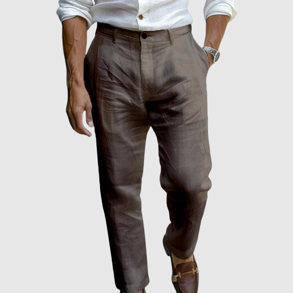 TAILORED SUMMER TROUSERS FOR MEN