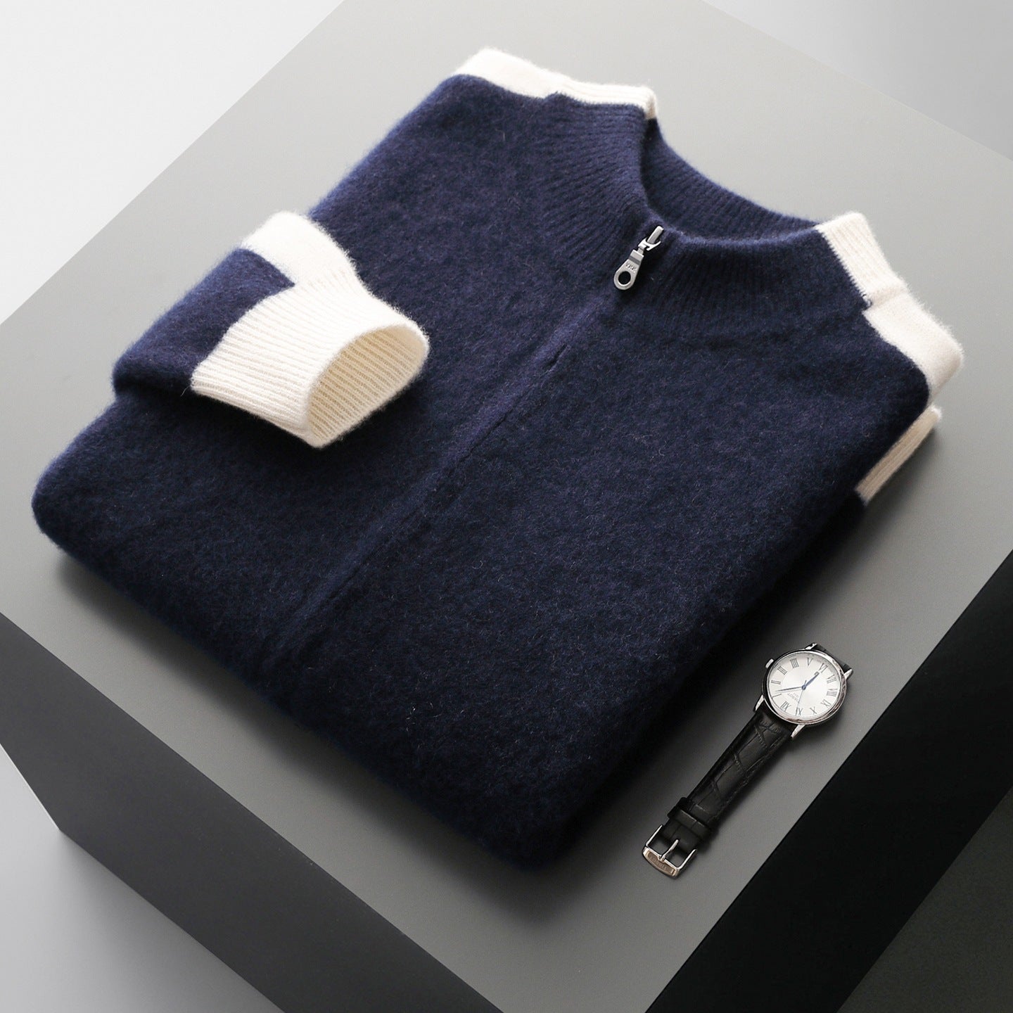 MERINO WOOL JACKET FOR MEN