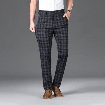 CLASSIC CHECK TROUSERS FOR MEN