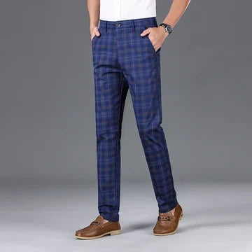 CLASSIC CHECK TROUSERS FOR MEN
