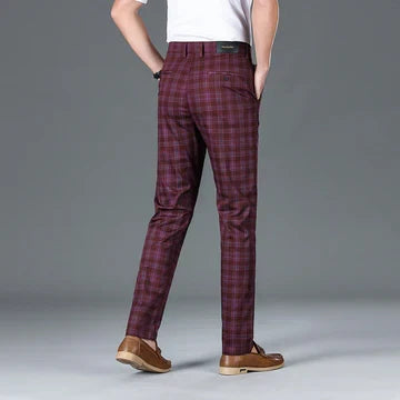 CLASSIC CHECK TROUSERS FOR MEN